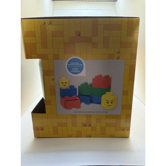 NEW LEGO Green Skeleton Zombie Storage Head Container Halloween - Picture 3 of 5